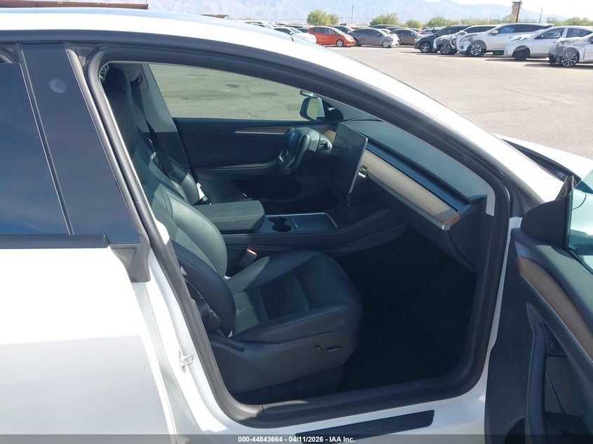 2023 Tesla Model y VIN 7SAYGDEE5PA090221 IAAI salvage auction — LEFT REAR, Salvage Title, sold $11,250 on 2026-07-09 (photo 5)