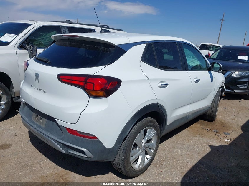 2025 Buick Encore gx VIN KL4AMBSPXSB153002 IAAI salvage auction — FRONT END, Original (Texas), sold $4,000 on 2026-07-28 (photo 4)