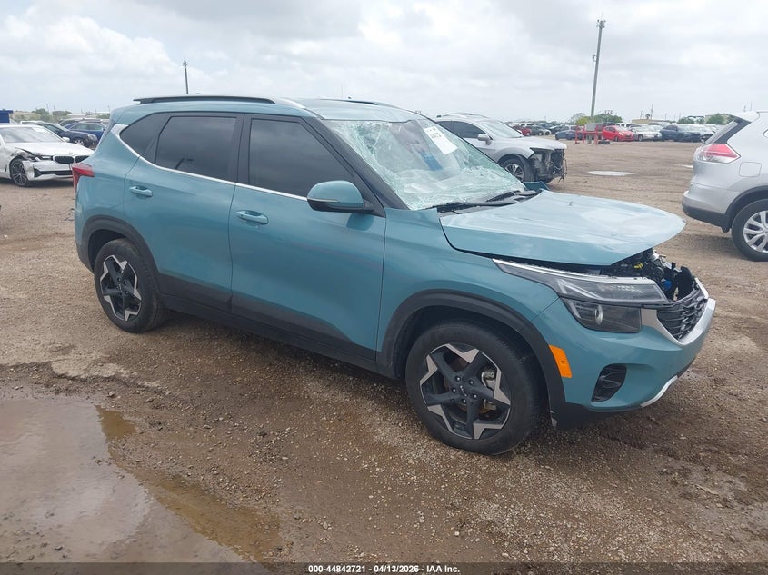 2026 Kia Seltos VIN KNDER2AA3T7846567 IAAI salvage auction — FRONT END, Original (Texas), sold $6,575 on 2026-07-15 (photo 1)