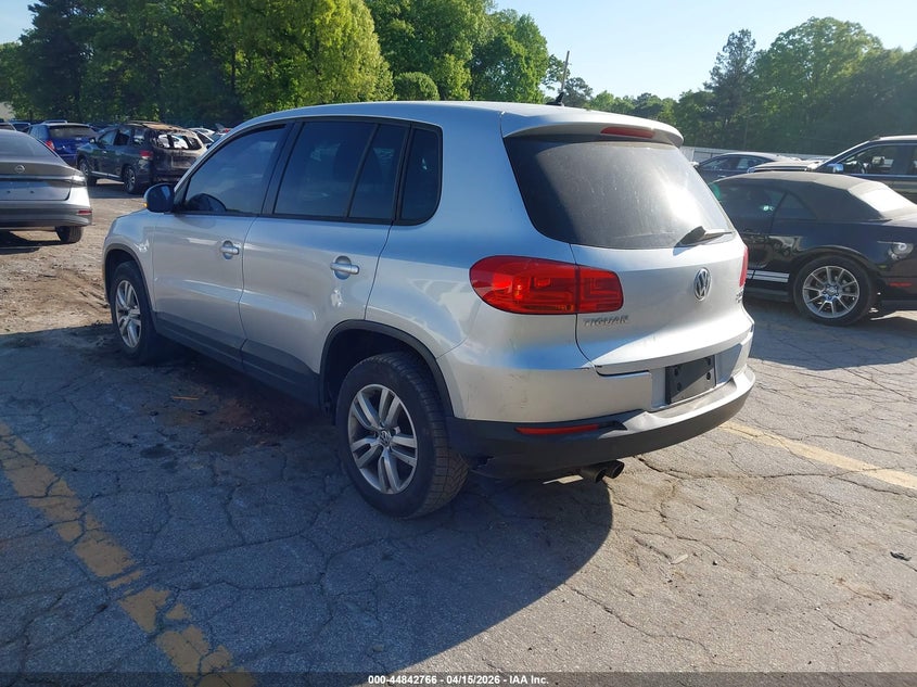2012 Volkswagen Tiguan VIN WVGBV7AXXCW566999 IAAI salvage auction — FRONT END, Wait Title, sold $175 on 2026-07-29 (photo 3)