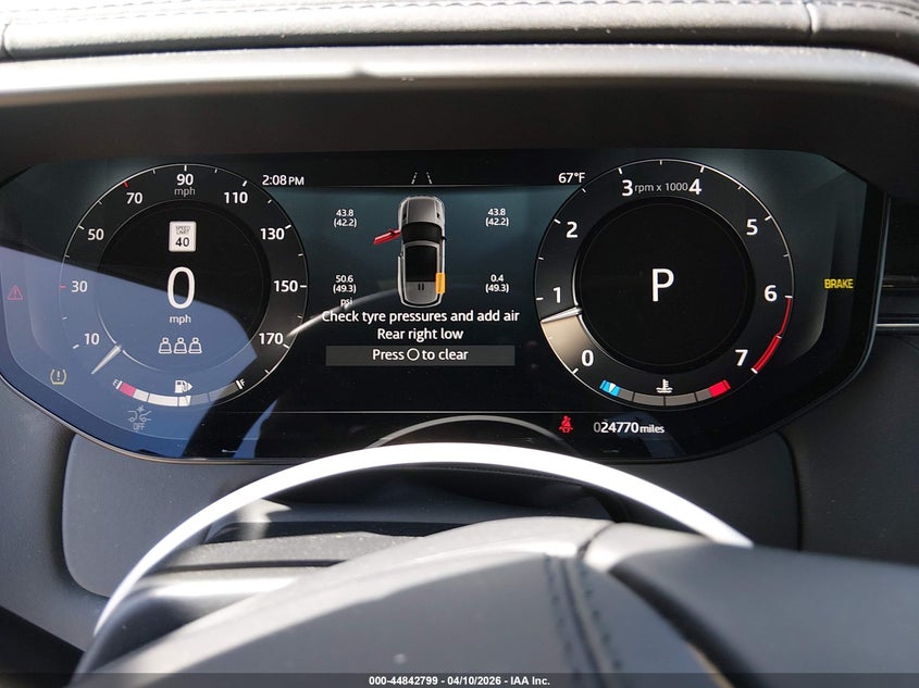 2024 Land rover Range rover sport VIN SAL1L9FU5RA173166 IAAI salvage auction — RIGHT REAR, Salvage - 75% Or Less (Maryland), sold $32,500 on 2026-07-30 (photo 7)