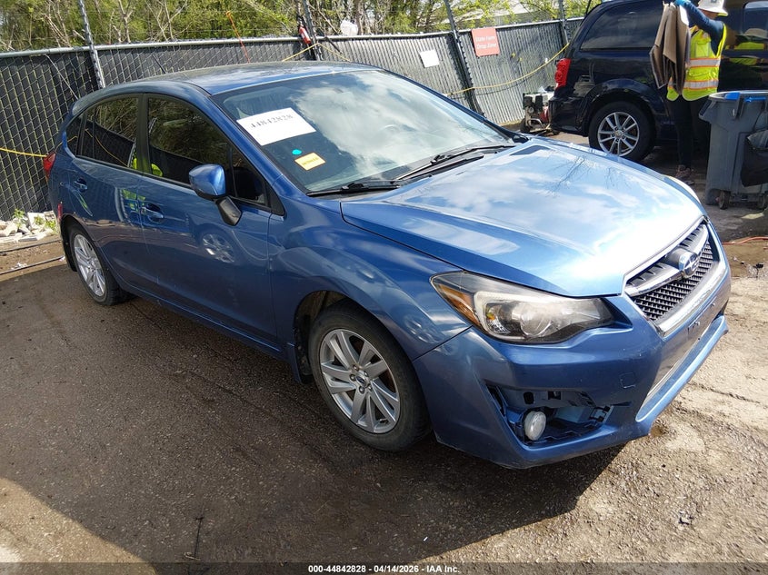 2015 Subaru Impreza VIN JF1GPAC65F8312931 IAAI salvage auction — FRONT END, Salvage (Missouri), sold $2,200 on 2026-07-25 (photo 1)