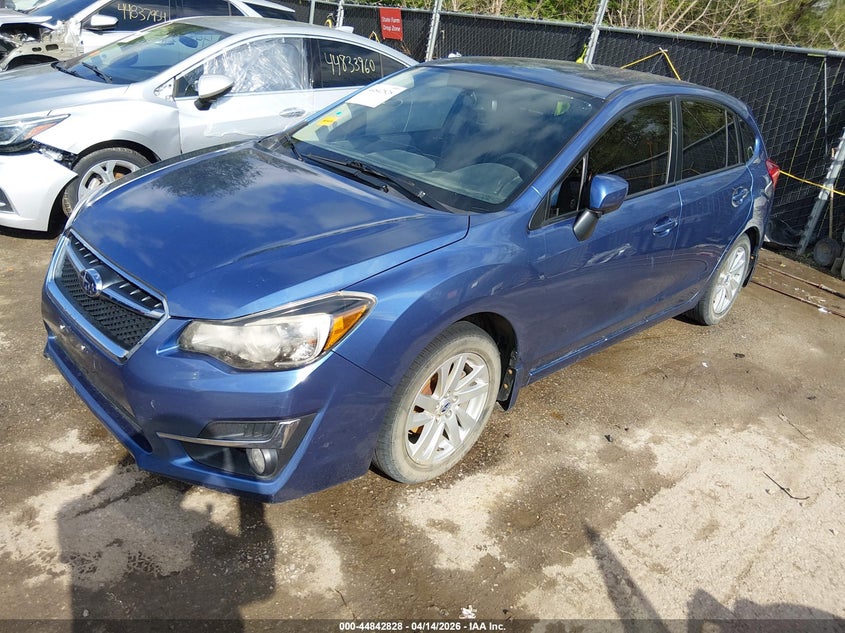 2015 Subaru Impreza VIN JF1GPAC65F8312931 IAAI salvage auction — FRONT END, Salvage (Missouri), sold $2,200 on 2026-07-25 (photo 2)