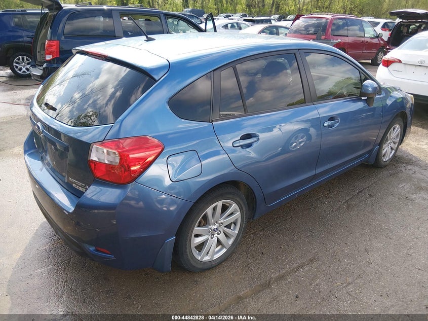 2015 Subaru Impreza VIN JF1GPAC65F8312931 IAAI salvage auction — FRONT END, Salvage (Missouri), sold $2,200 on 2026-07-25 (photo 4)