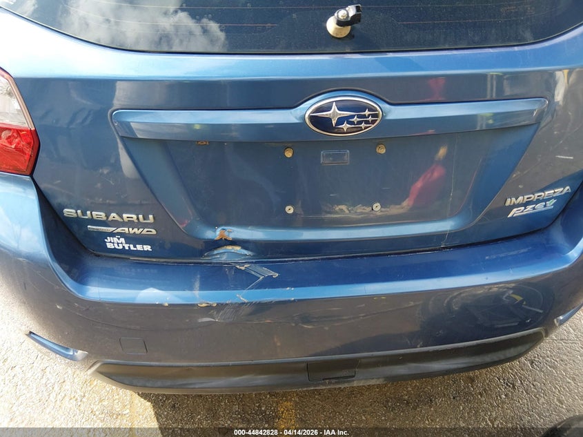 2015 Subaru Impreza VIN JF1GPAC65F8312931 IAAI salvage auction — FRONT END, Salvage (Missouri), sold $2,200 on 2026-07-25 (photo 6)