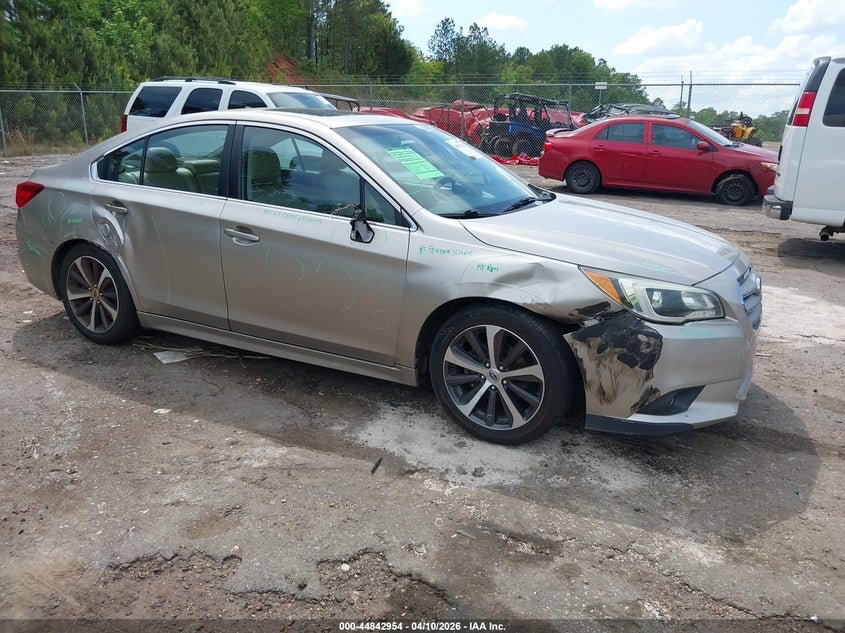 2015 Subaru LEGACY VIN 4S3BNAN68F3035714 IAAI salvage auction — RIGHT SIDE, Salvage (Mississippi), sold $850 on 2026-07-29 (photo 1)