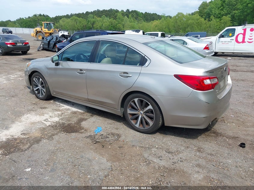 2015 Subaru LEGACY VIN 4S3BNAN68F3035714 IAAI salvage auction — RIGHT SIDE, Salvage (Mississippi), sold $850 on 2026-07-29 (photo 3)