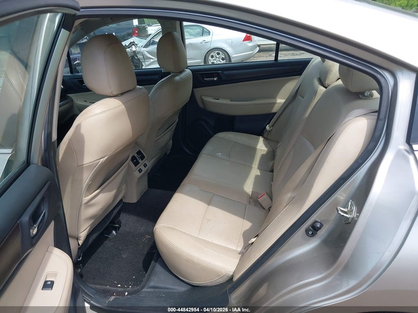 2015 Subaru LEGACY VIN 4S3BNAN68F3035714 IAAI salvage auction — RIGHT SIDE, Salvage (Mississippi), sold $850 on 2026-07-29 (photo 8)