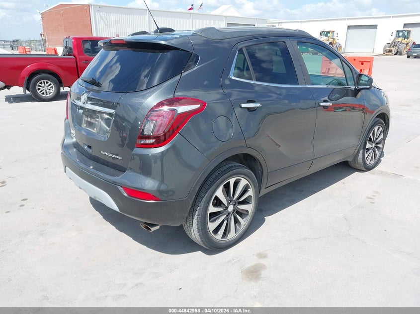 2017 Buick Encore VIN KL4CJBSB8HB039501 IAAI salvage auction — LEFT SIDE, Salvage Title, sold $1,650 on 2026-07-27 (photo 4)