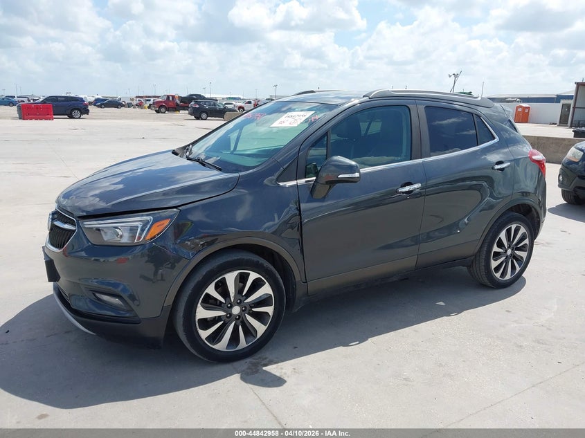 2017 Buick Encore VIN KL4CJBSB8HB039501 IAAI salvage auction — LEFT SIDE, Salvage Title, sold $1,650 on 2026-07-27 (photo 6)