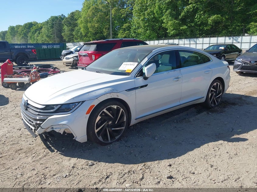 2021 Volkswagen Arteon VIN WVWTR7AN1ME013371 IAAI salvage auction — FRONT END, Salvage (Georgia), sold $11,000 on 2026-07-09 (photo 2)