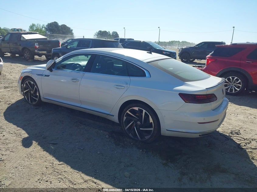 2021 Volkswagen Arteon VIN WVWTR7AN1ME013371 IAAI salvage auction — FRONT END, Salvage (Georgia), sold $11,000 on 2026-07-09 (photo 3)