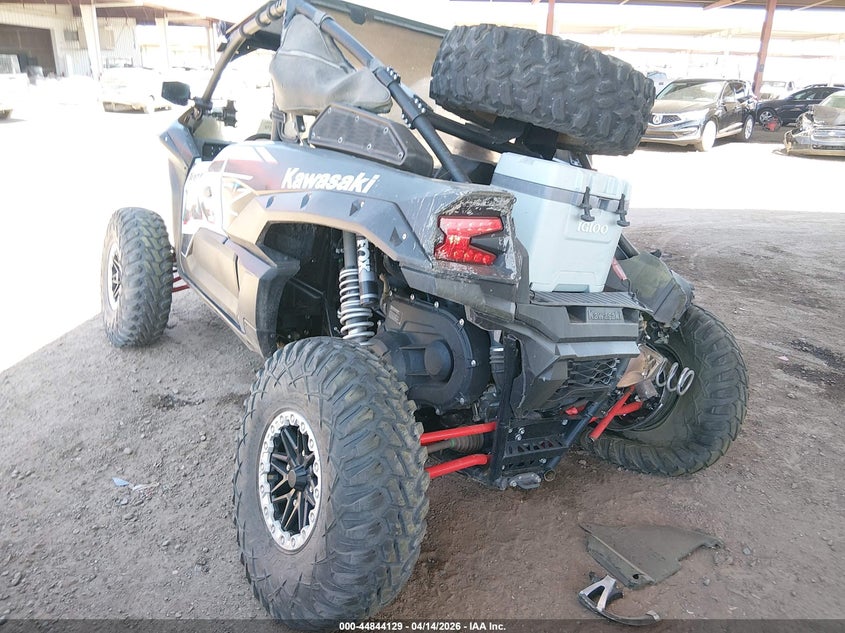 2021 Kawasaki Teryx VIN JKARFCC12MB500709 IAAI salvage auction — RIGHT SIDE, Salvage Title, sold $2,850 on 2026-07-14 (photo 3)