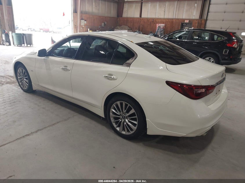 2019 Infiniti Q50 VIN JN1EV7AR5KM551939 IAAI salvage auction — ROOF, Salvage (Massachusetts), sold $25 on 2026-07-29 (photo 3)