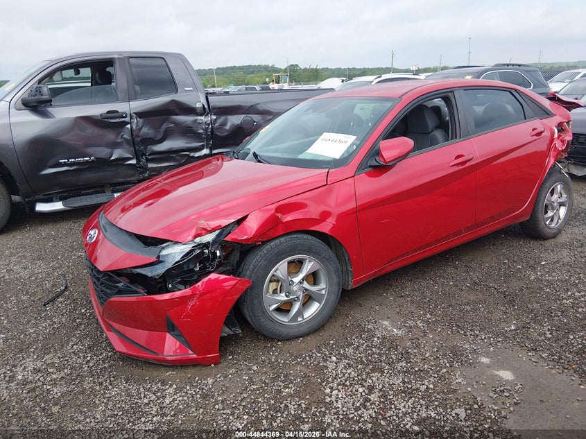 2023 Hyundai Elantra VIN 5NPLL4AG6PH099492 IAAI salvage auction — REAR END, Salvage (Oklahoma), sold $2,050 on 2026-07-07 (photo 2)