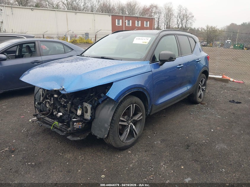 2019 Volvo Xc40 VIN YV4162XZ6K2005811 IAAI salvage auction — FRONT END, Salvage (Massachusetts), sold $3,600 on 2026-08-16 (photo 2)
