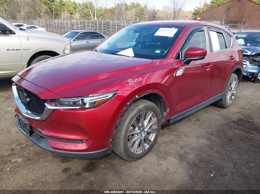 2021 Mazda Cx-5 VIN JM3KFBDM1M1422169 IAAI salvage auction — LEFT & RIGHT, Salvage (Massachusetts), sold $6,100 on 2026-07-24 (photo 2)
