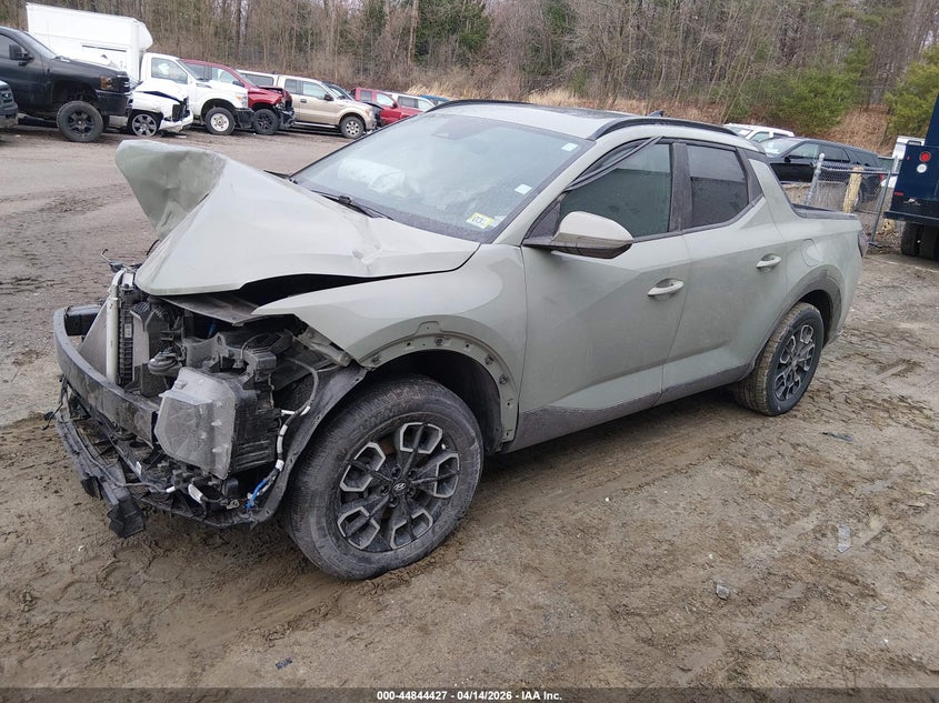 2022 Hyundai Santa cruz VIN 5NTJDDAF4NH036739 IAAI salvage auction — FRONT END, Salvage (Vermont), sold $3,950 on 2026-07-09 (photo 2)
