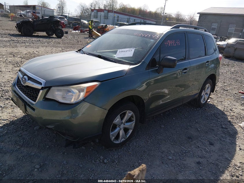 2015 Subaru Forester VIN JF2SJABCXFH461821 IAAI salvage auction — FRONT END, Wait Title, sold $175 on 2026-07-22 (photo 2)