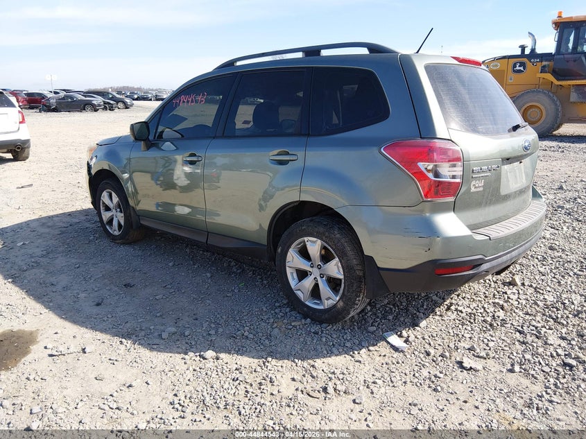 2015 Subaru Forester VIN JF2SJABCXFH461821 IAAI salvage auction — FRONT END, Wait Title, sold $175 on 2026-07-22 (photo 3)