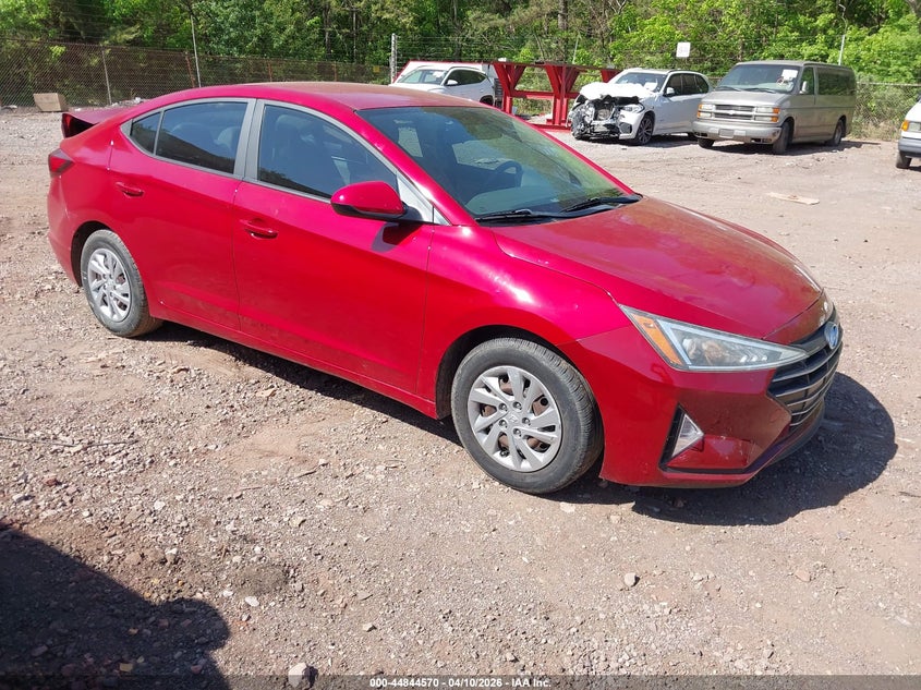 2019 Hyundai Elantra VIN KMHD74LF3KU777462 IAAI salvage auction — REAR END, Salvage Title, sold $1,950 on 2026-07-08 (photo 1)