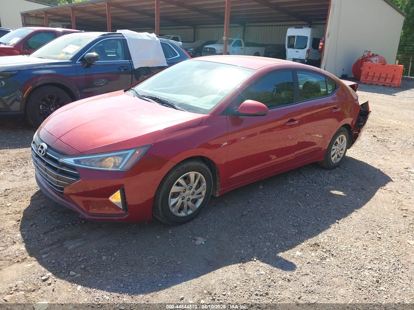 2019 Hyundai Elantra VIN KMHD74LF3KU777462 IAAI salvage auction — REAR END, Salvage Title, sold $1,950 on 2026-07-08 (photo 2)