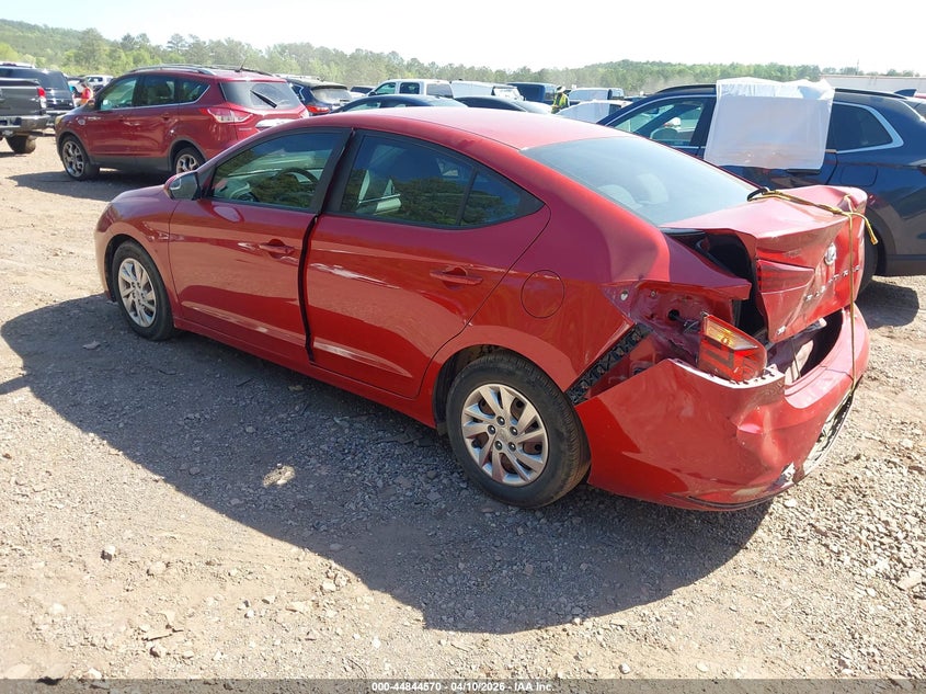 2019 Hyundai Elantra VIN KMHD74LF3KU777462 IAAI salvage auction — REAR END, Salvage Title, sold $1,950 on 2026-07-08 (photo 3)