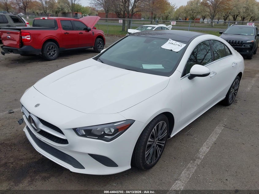 2021 Mercedes-benz Cla-klasse VIN W1K5J4HB1MN176960 IAAI salvage auction — RIGHT FRONT, Salvage Title, sold $25 on 2026-07-29 (photo 2)