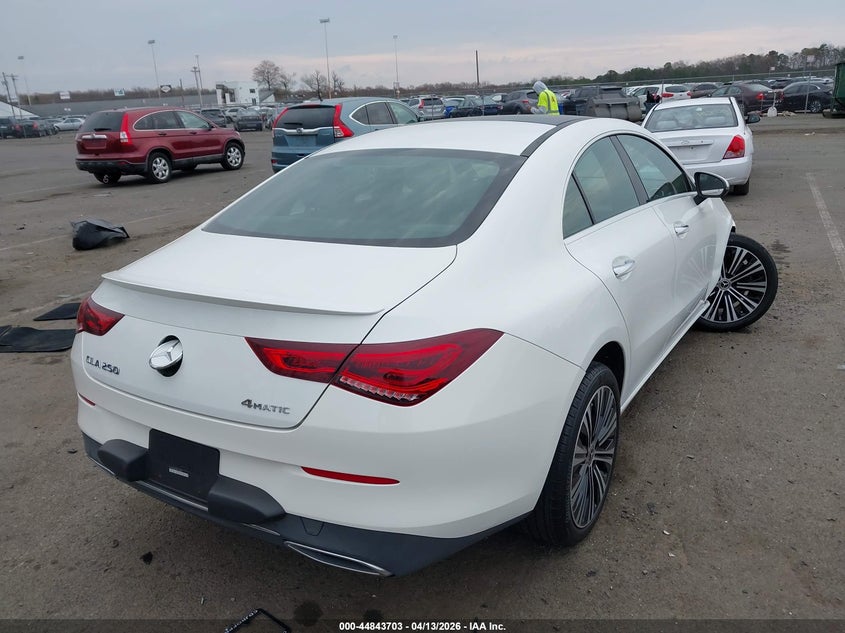2021 Mercedes-benz Cla-klasse VIN W1K5J4HB1MN176960 IAAI salvage auction — RIGHT FRONT, Salvage Title, sold $25 on 2026-07-29 (photo 4)