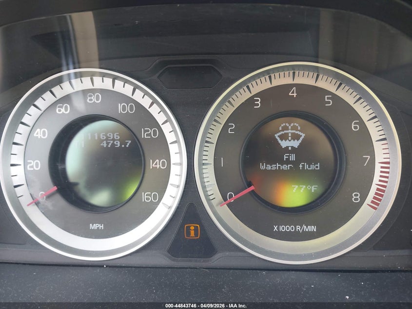 2012 Volvo S60 VIN YV1622FS6C2036870 IAAI salvage auction — NORMAL WEAR, Salvage Title, sold $350 on 2026-08-03 (photo 7)