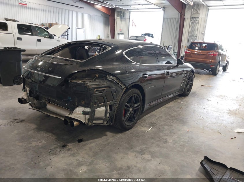 2011 Porsche Panamera VIN WP0AC2A76BL090078 IAAI salvage auction — FRONT & REAR, Salvage (Colorado), sold $4,600 on 2026-08-12 (photo 4)