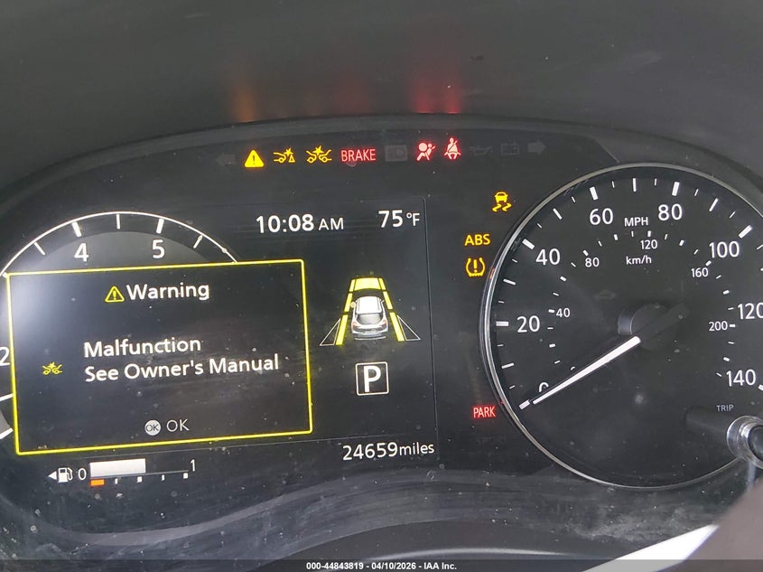 2024 Nissan Kicks VIN 3N1CP5DV2RL567390 IAAI salvage auction — LEFT FRONT, Salvage Title, sold $975 on 2026-07-24 (photo 7)