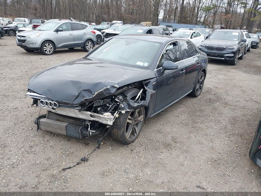 2017 Audi A4 VIN WAUENAF40HN027668 IAAI salvage auction — FRONT END, Salvage Title, sold $1,875 on 2026-07-14 (photo 2)