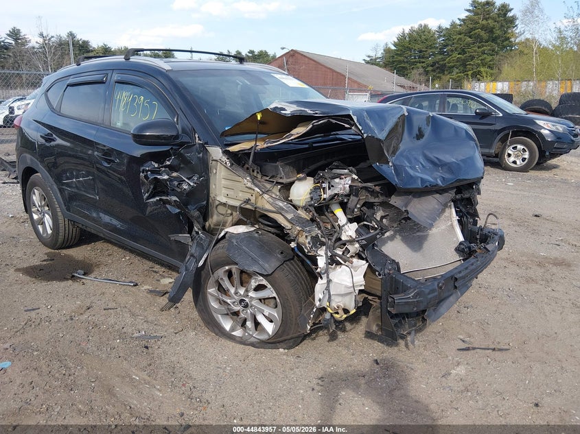 2018 Hyundai Tucson VIN KM8J3CA47JU831631 IAAI salvage auction — FRONT END, Salvage (Massachusetts), sold $1,850 on 2026-07-17 (photo 1)