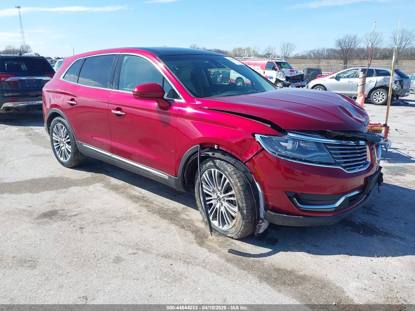 2016 Lincoln Mkx VIN 2LMTJ8LR3GBL32378 IAAI salvage auction — FRONT END, Salvage (Iowa), sold $1,750 on 2026-07-21 (photo 1)