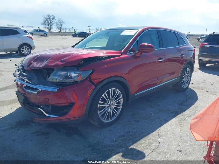 2016 Lincoln Mkx VIN 2LMTJ8LR3GBL32378 IAAI salvage auction — FRONT END, Salvage (Iowa), sold $1,750 on 2026-07-21 (photo 2)