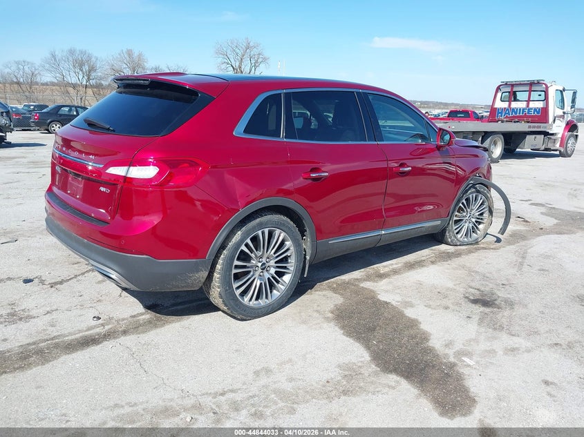 2016 Lincoln Mkx VIN 2LMTJ8LR3GBL32378 IAAI salvage auction — FRONT END, Salvage (Iowa), sold $1,750 on 2026-07-21 (photo 4)