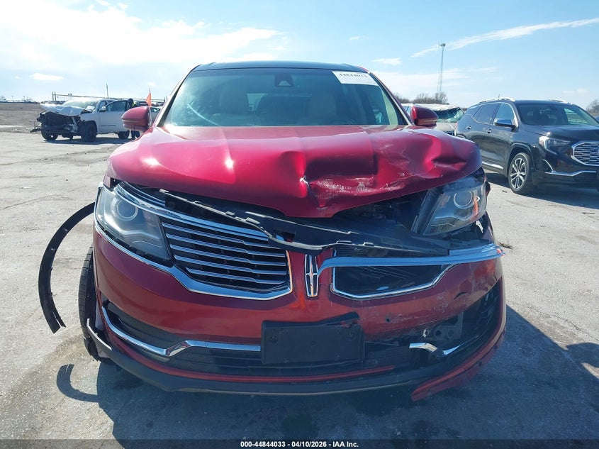 2016 Lincoln Mkx VIN 2LMTJ8LR3GBL32378 IAAI salvage auction — FRONT END, Salvage (Iowa), sold $1,750 on 2026-07-21 (photo 6)