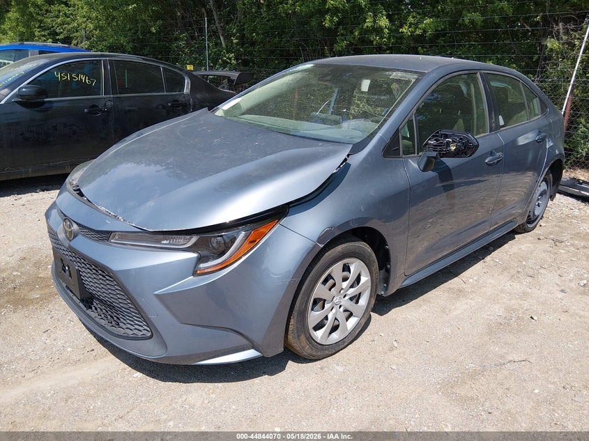 2020 Toyota Corolla VIN JTDEPRAE8LJ055472 IAAI salvage auction — RIGHT SIDE, Clear (Colorado), sold $2,700 on 2026-07-15 (photo 2)