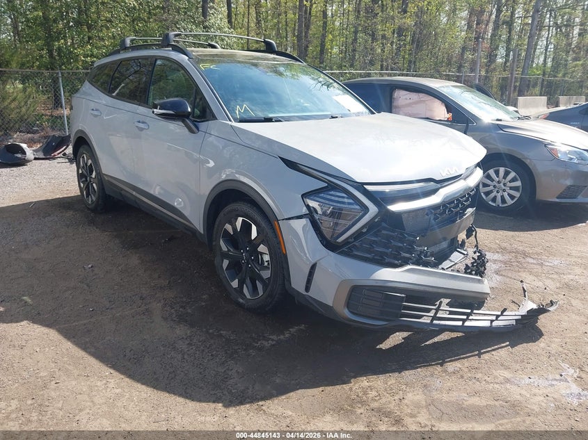 2024 Kia Sportage VIN 5XYK6CDF3RG196997 IAAI salvage auction — LEFT FRONT, Salvage (West Virginia), sold $8,750 on 2026-07-29 (photo 1)