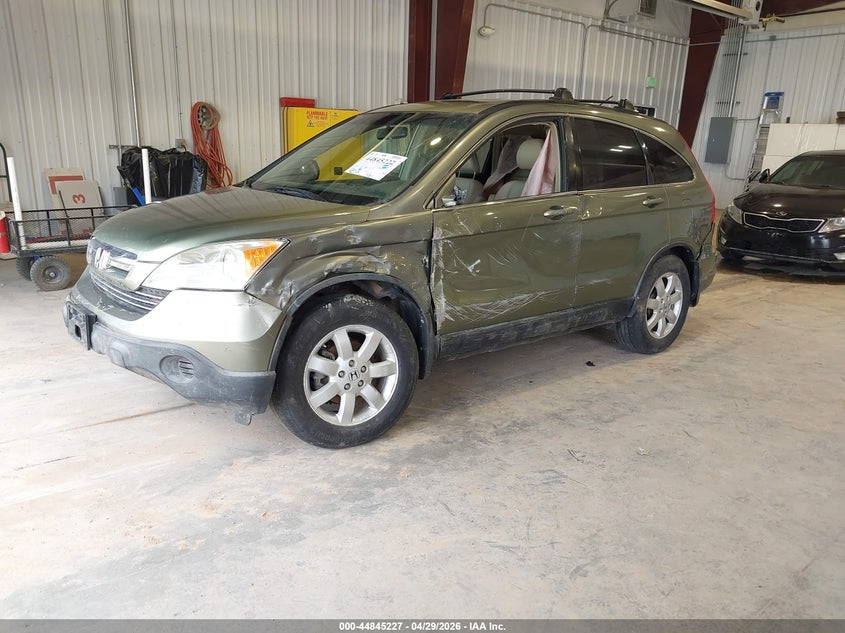 2007 Honda Cr-v VIN JHLRE48797C049548 IAAI salvage auction — LEFT SIDE, Salvage (Utah), sold $1,175 on 2026-07-13 (photo 2)