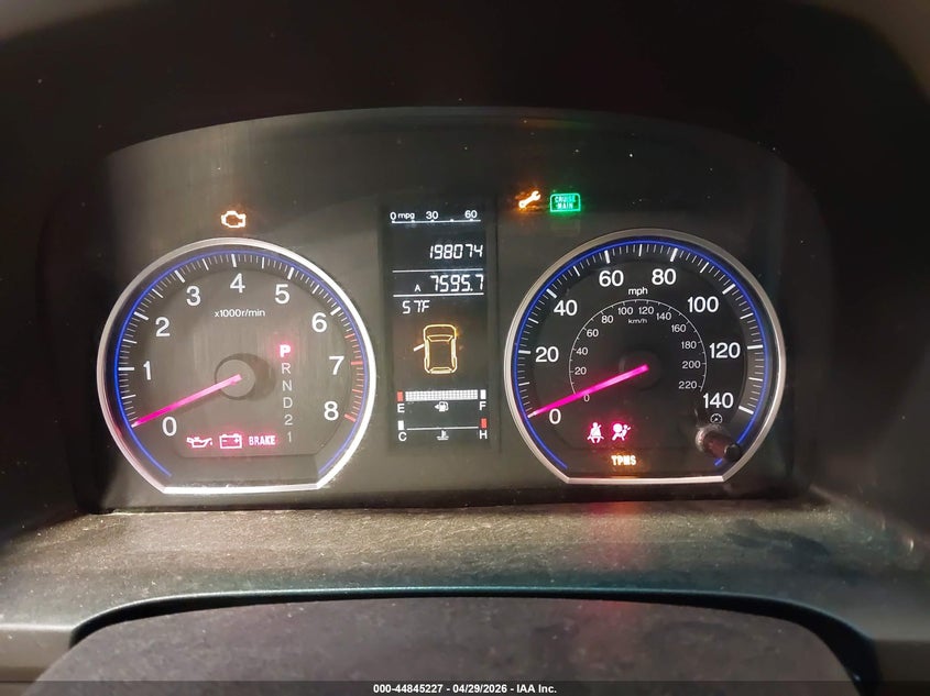 2007 Honda Cr-v VIN JHLRE48797C049548 IAAI salvage auction — LEFT SIDE, Salvage (Utah), sold $1,175 on 2026-07-13 (photo 7)