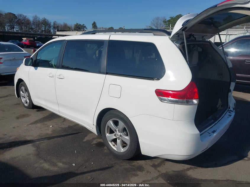 2011 Toyota Sienna VIN 5TDKK3DC1BS079882 IAAI salvage auction — FRONT & REAR, Mv-907A (New York), sold $1,825 on 2026-07-21 (photo 3)