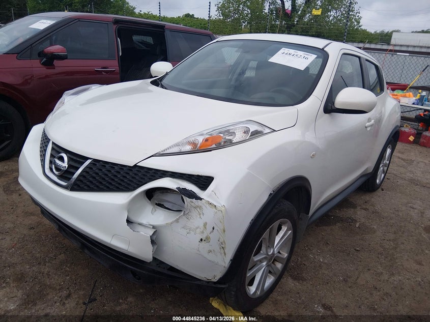 2013 Nissan Juke VIN JN8AF5MV1DT216681 IAAI salvage auction — LEFT FRONT, Salvage Title, sold $1,825 on 2026-07-22 (photo 2)
