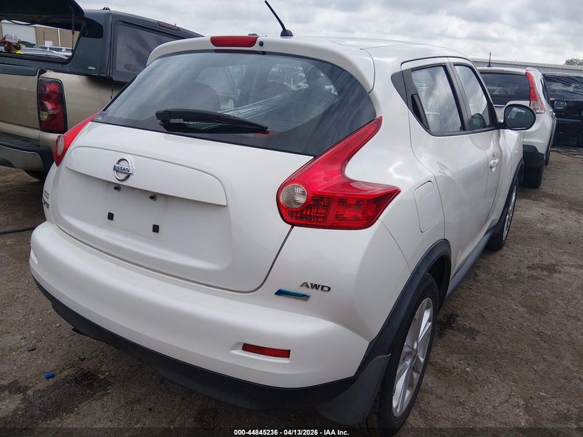 2013 Nissan Juke VIN JN8AF5MV1DT216681 IAAI salvage auction — LEFT FRONT, Salvage Title, sold $1,825 on 2026-07-22 (photo 4)