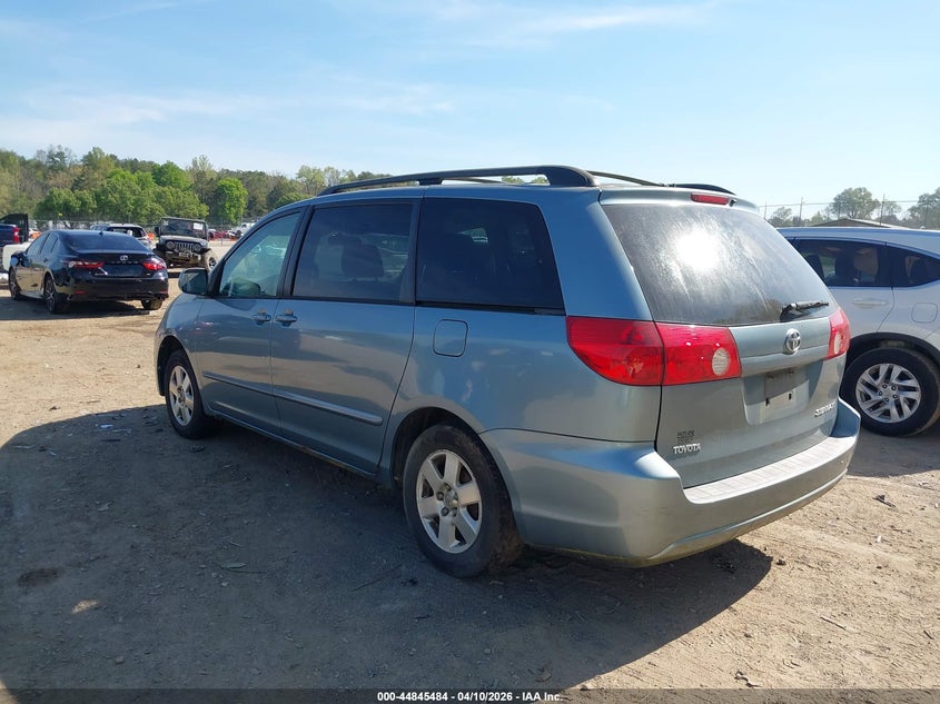 2006 Toyota Sienna VIN 5TDZA22C46S502345 IAAI salvage auction — NORMAL WEAR, Clear (Tennessee), sold $1,225 on 2026-07-15 (photo 3)
