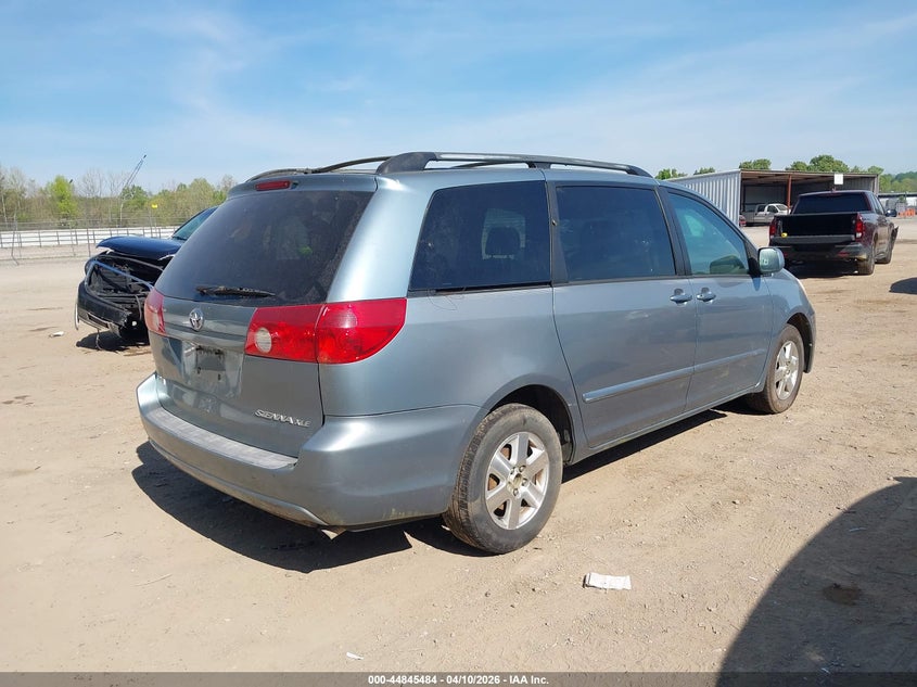 2006 Toyota Sienna VIN 5TDZA22C46S502345 IAAI salvage auction — NORMAL WEAR, Clear (Tennessee), sold $1,225 on 2026-07-15 (photo 4)