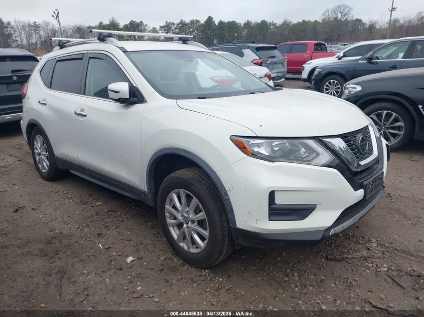 2020 Nissan Rogue VIN JN8AT2MVXLW112825 IAAI salvage auction — LEFT REAR, Salvage Title, sold $5,450 on 2026-07-07 (photo 1)