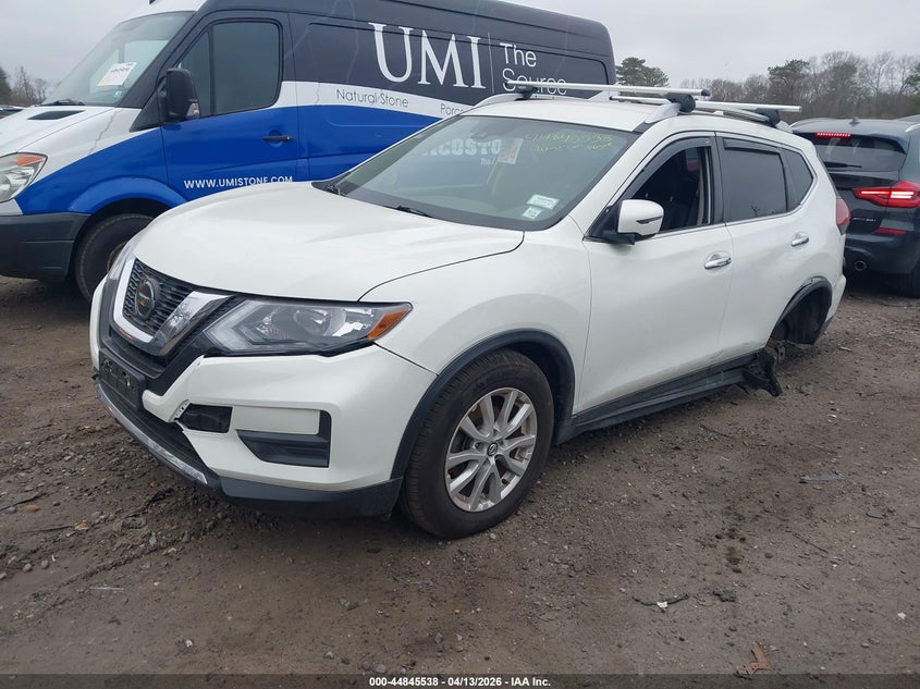 2020 Nissan Rogue VIN JN8AT2MVXLW112825 IAAI salvage auction — LEFT REAR, Salvage Title, sold $5,450 on 2026-07-07 (photo 2)