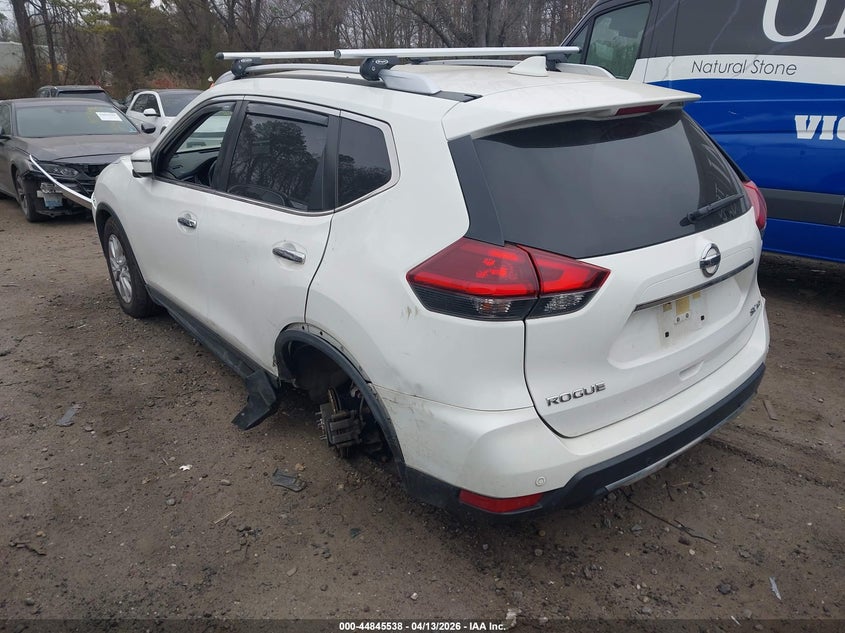 2020 Nissan Rogue VIN JN8AT2MVXLW112825 IAAI salvage auction — LEFT REAR, Salvage Title, sold $5,450 on 2026-07-07 (photo 3)